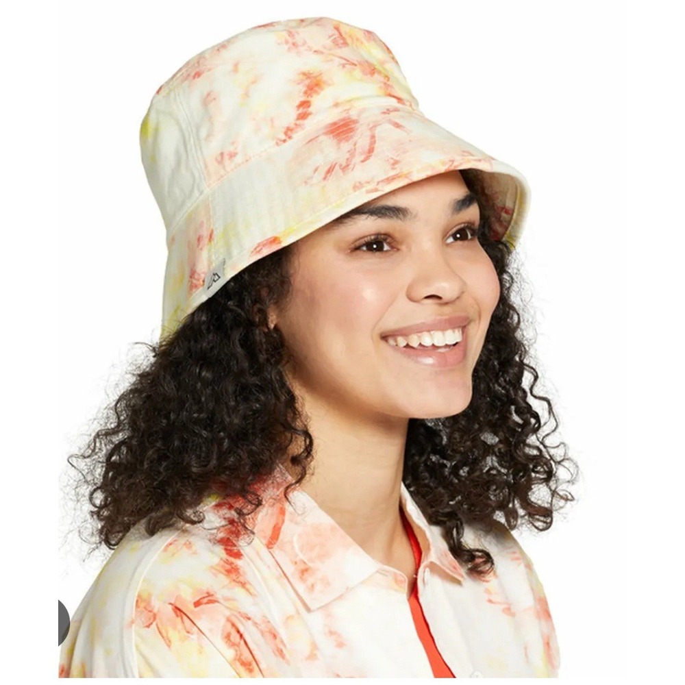 Alpine Tie Dye Bucket Hat Pink Floral Dream One Size NWT Summer Streetwear Beach